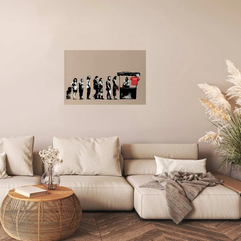 Plakat Zniszczyć kapitalizm 42x29,7 cm bez ramy bez marginesu | MIRAT.