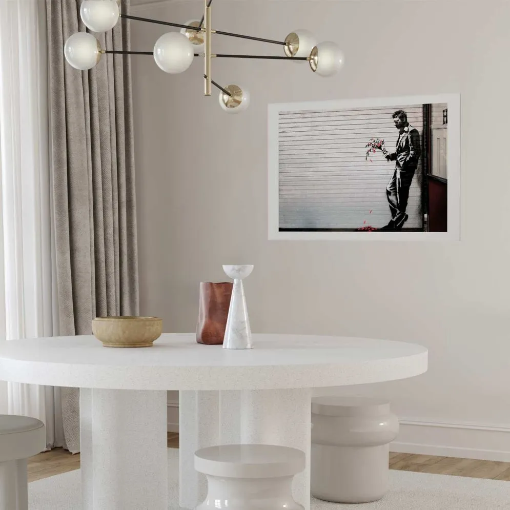 Plakat Zakochany 60x40 cm bez ramy z marginesem | MIRAT.