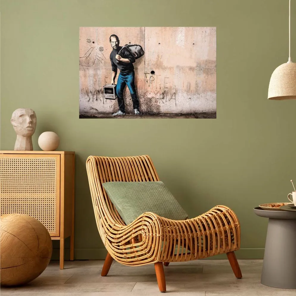 Plakat Steve 90x60 cm bez ramy bez marginesu | MIRAT.