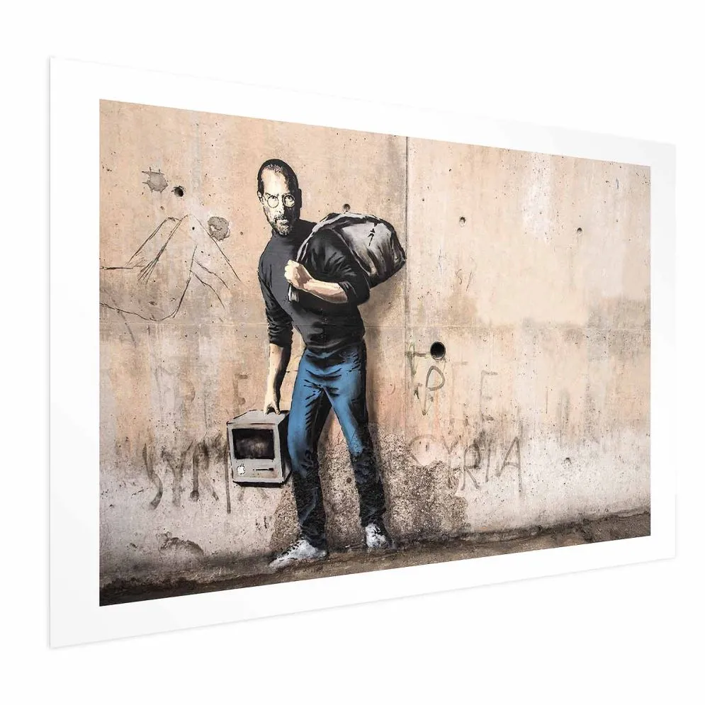 Plakat Steve 42x29,7 cm bez ramy z marginesem | MIRAT.