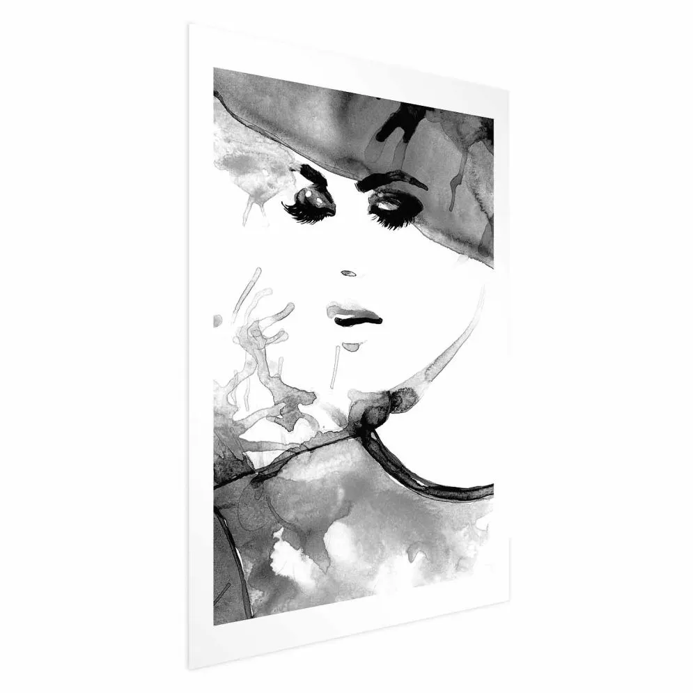 Plakat Zakochana elegancja 29,7x42 cm bez ramy z marginesem | MIRAT.