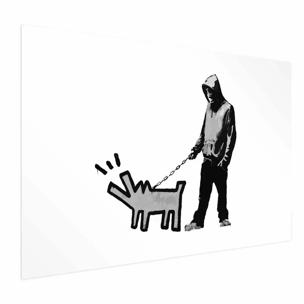 Plakat Dog Art 30x21 cm bez ramy z marginesem | MIRAT.