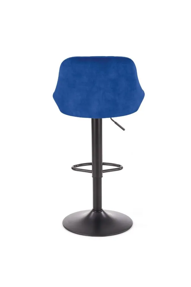 Hoker H-101 VELVET granatowy na jednej nodze | MIRAT. w stylu LOFT kolekcja