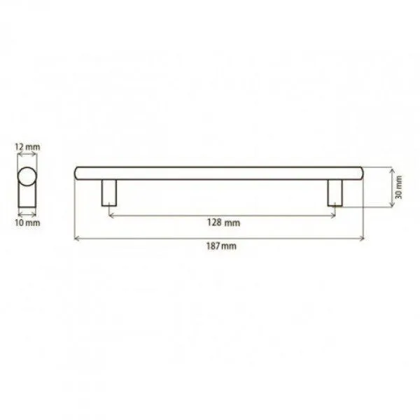 Front do zabudowy zmywarki 60 VENTO DM-60/72 antracyt z uchwytem | MIRAT. kolekcja VENTO