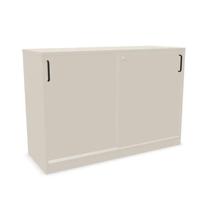 Szafka biurowa przesuwna EASY SPACE CABINET S 1.5-OH 120cm kaszmirowa zamykana I sklep meblowy MIRAT.