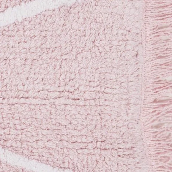 Dywan dziecięcy HIPPY SOFT PINK 120x160 różowy bawełniany | MIRAT.