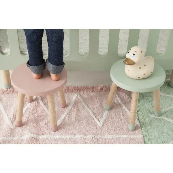 Dywan dziecięcy HIPPY SOFT PINK 120x160 różowy bawełniany | MIRAT.