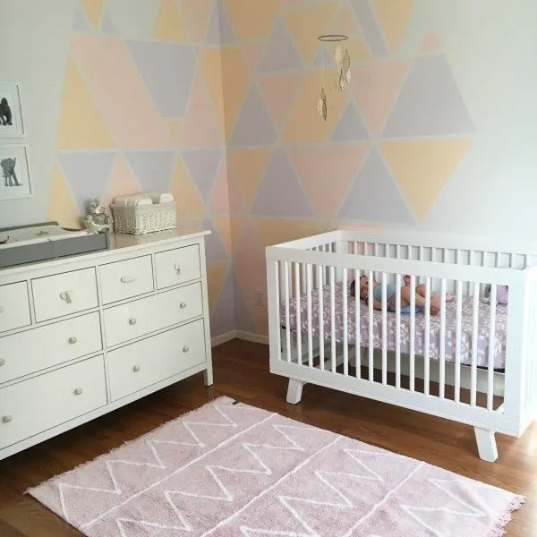 Dywan dziecięcy HIPPY SOFT PINK 120x160 różowy bawełniany | MIRAT.