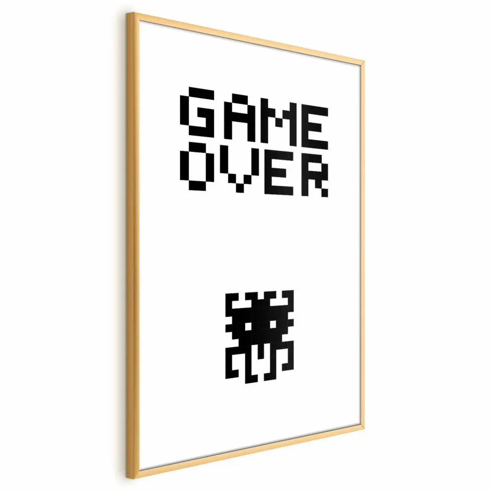 Plakat Game over 29