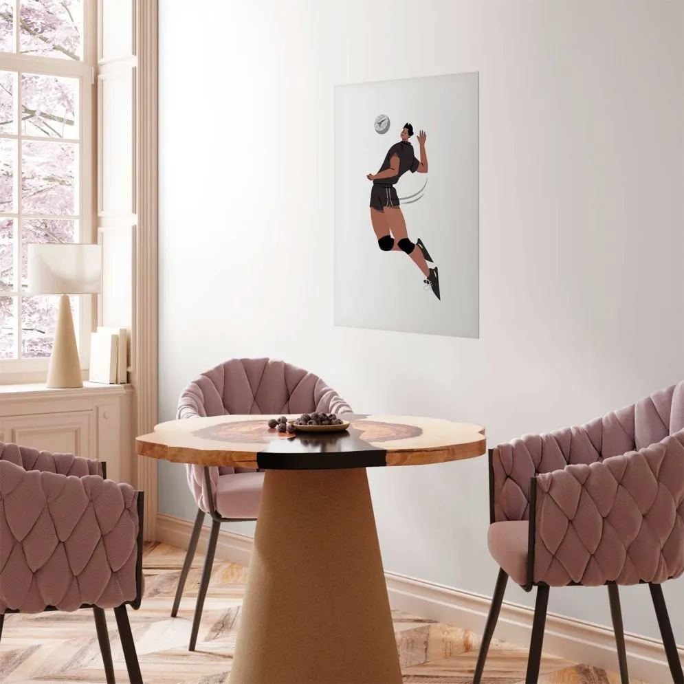 Plakat Siatkarz 60x90 cm bez ramy bez marginesu | MIRAT.