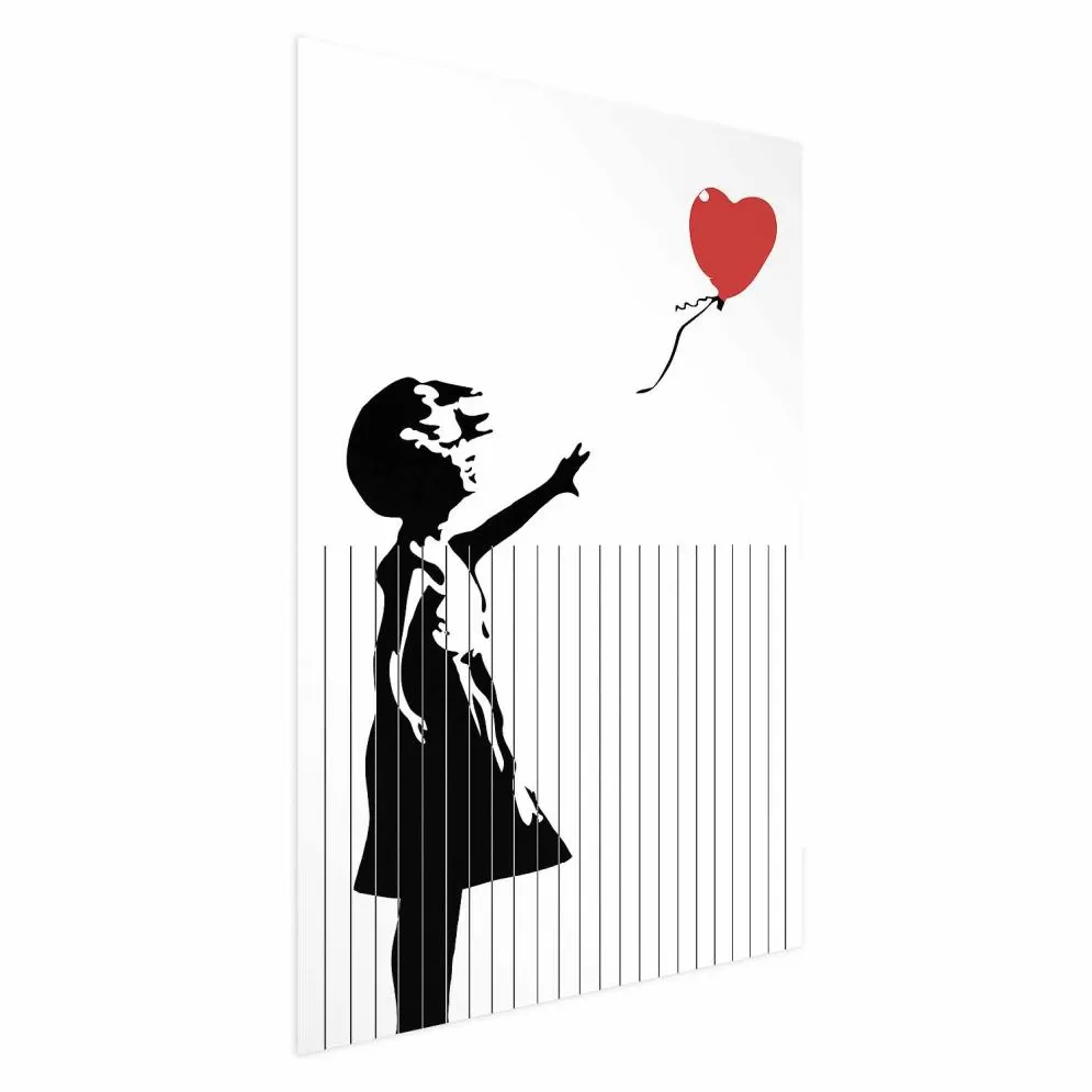 Plakat Pocięty Banksy 21x30 cm bez ramy bez marginesu | MIRAT.
