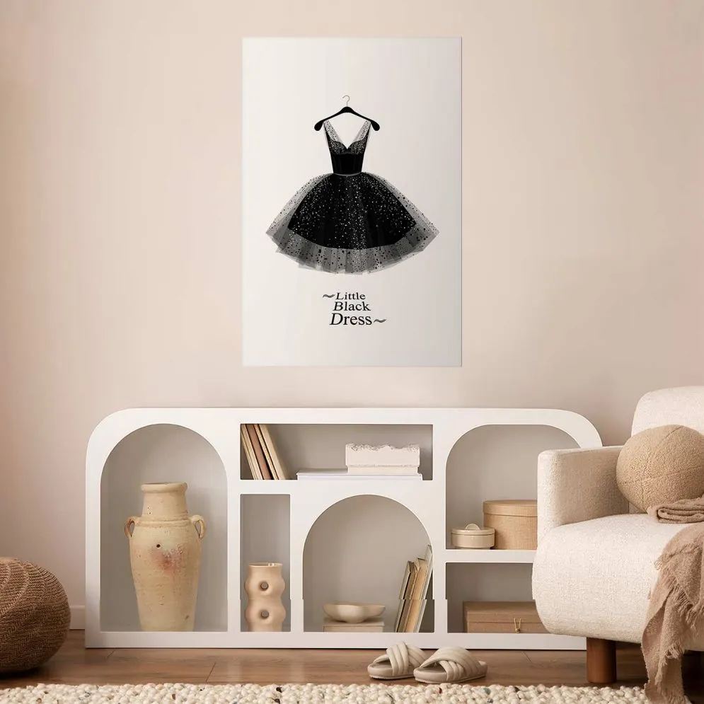 Plakat Mała sukienka 29,7x42 cm bez ramy z marginesem | MIRAT.