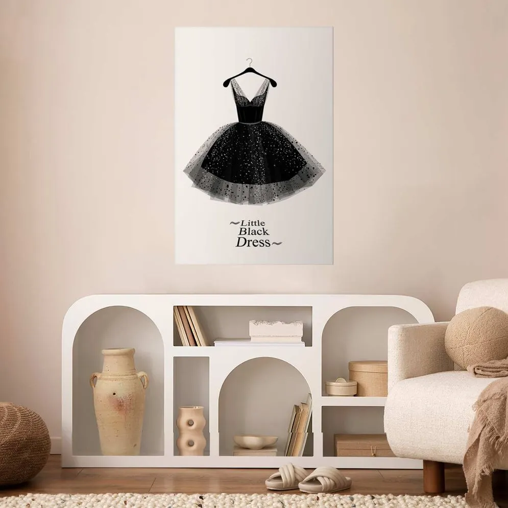 Plakat Mała sukienka 40x60 cm bez ramy bez marginesu | MIRAT.