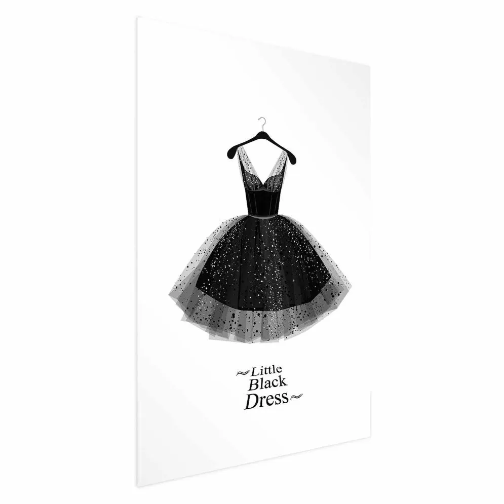 Plakat Mała sukienka 29,7x42 cm bez ramy z marginesem | MIRAT.