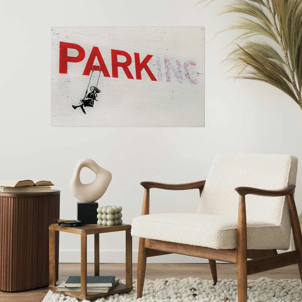 Plakat Parking 42x29,7 cm bez ramy bez marginesu | MIRAT.