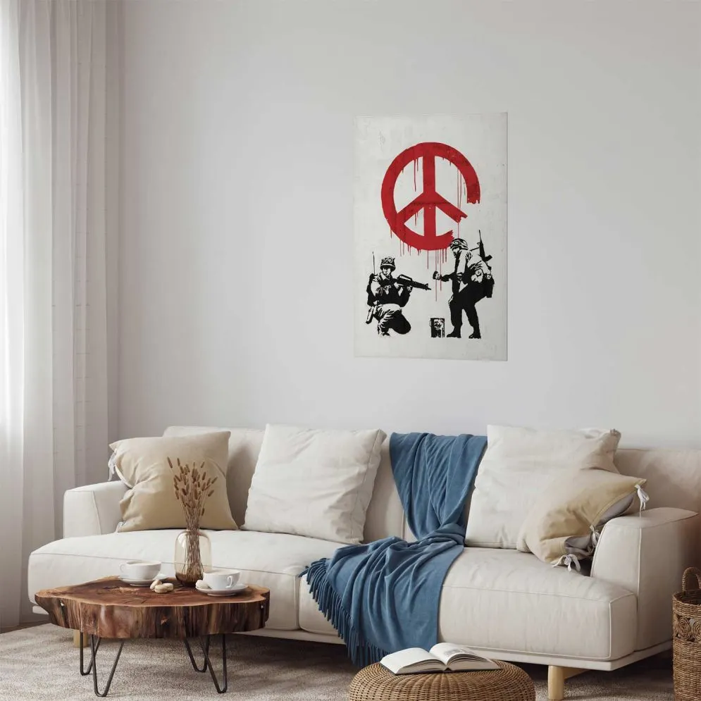 Plakat Wojna i pokój 29,7x42 cm bez ramy bez marginesu | MIRAT.