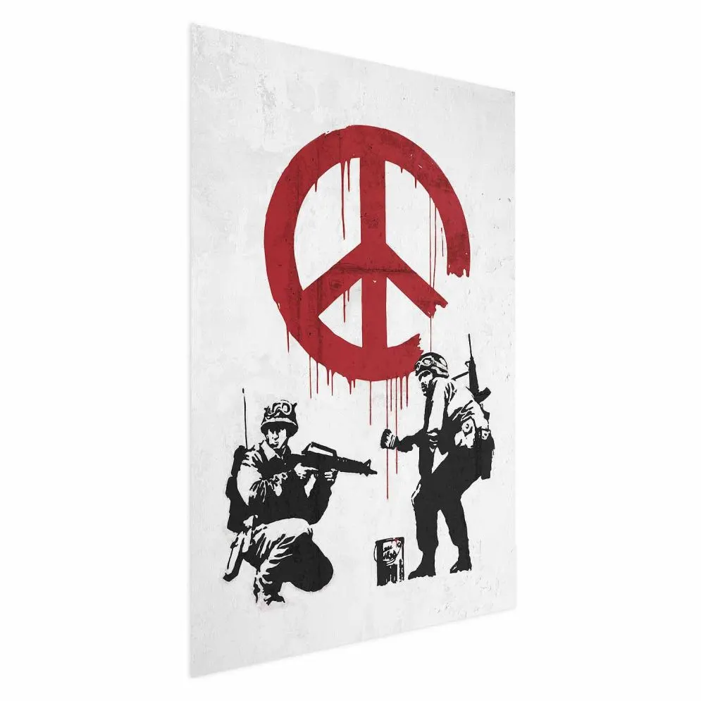 Plakat Wojna i pokój 29,7x42 cm bez ramy bez marginesu | MIRAT.