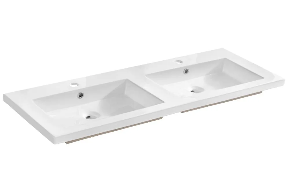 Szafka pod umywalkę CAPRI 120 cm czarna mat wisząca | MIRAT. w stylu kolekcja CAPRI