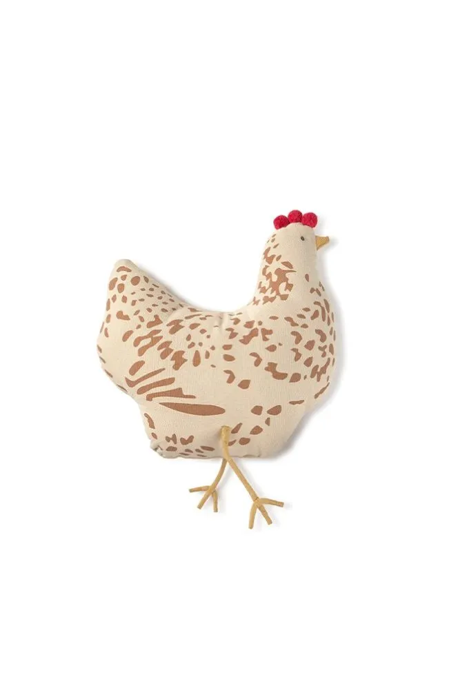 Poduszka dekoracyjna KOKOSZKA beżowa zabawka I sklep meblowy MIRAT.  kolekcja FARM