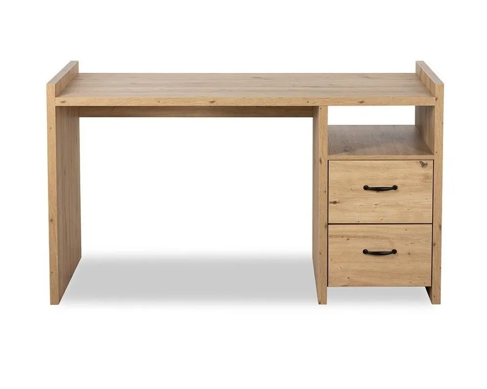 Biurko dziecięce AMELIA 145cm dąb solidne I sklep meblowy MIRAT. styl LOFT kolekcja AMELIA