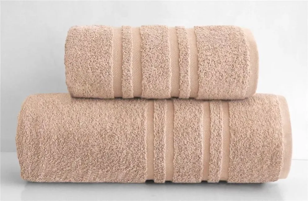 Ręcznik Greno Ivo 50x90 Beżowy 420g/m2 Premium łazienkowy I sklep meblowy MIRAT.