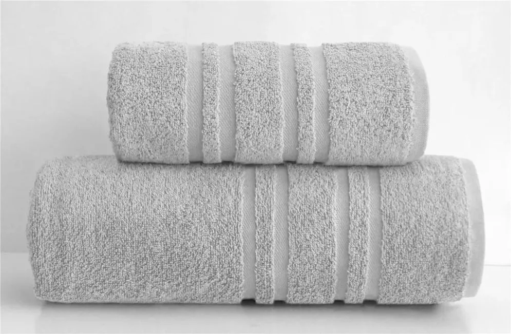 Ręcznik Greno Ivo 70x130 Popielaty 420 g/m2 Premium kąpielowy I sklep meblowy MIRAT.