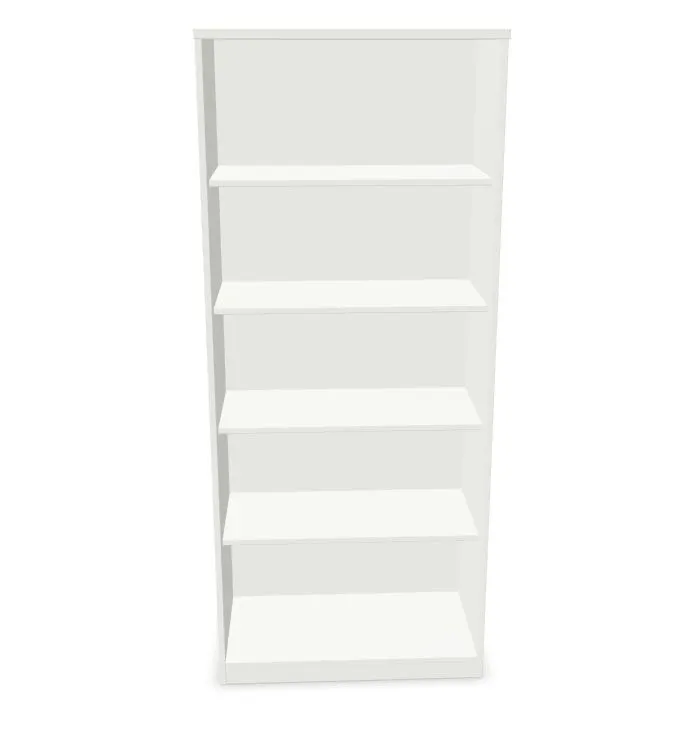 Regał biurowy EASY SPACE CABINET O 5-OH 80cm biały na książki I sklep meblowy MIRAT.