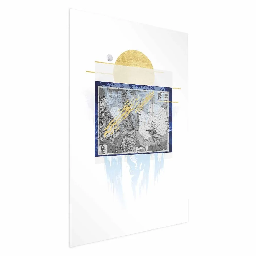 Plakat Antarktyda 21x30cm bez ramy bez marginesu | MIRAT. kolekcja k-C-0091-ao-a