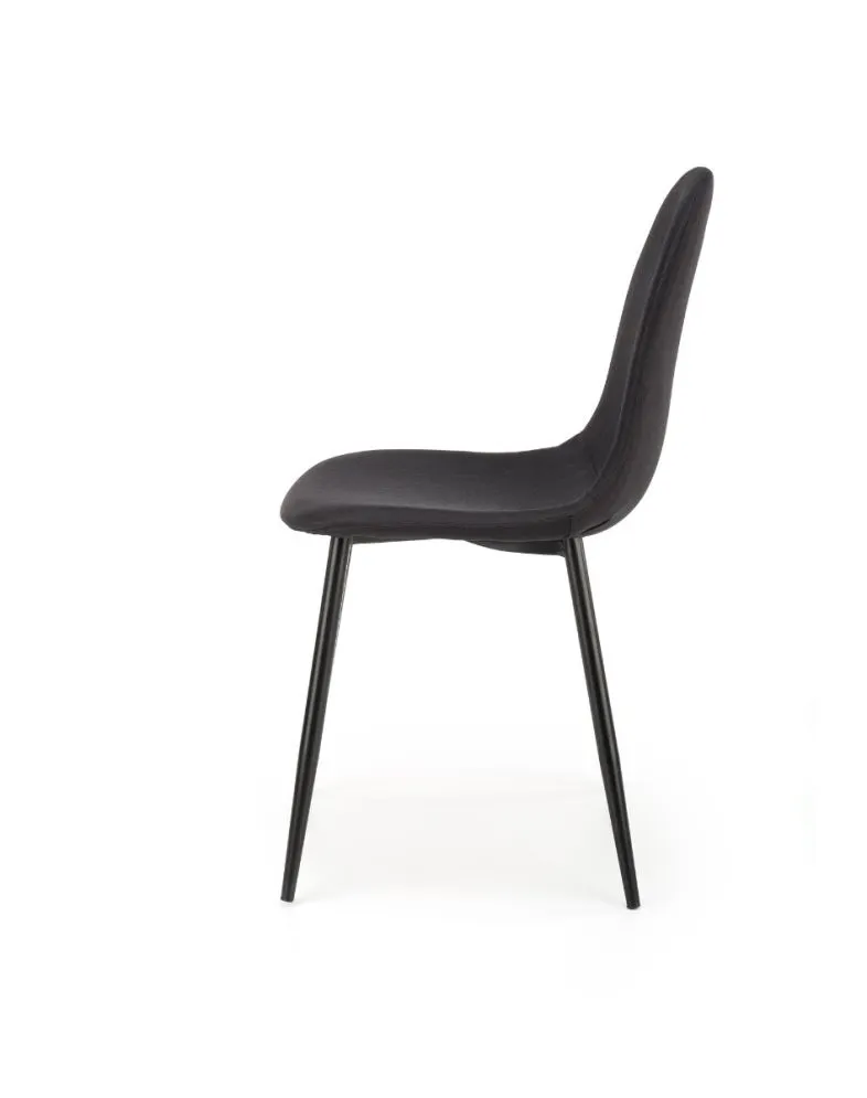Krzesło K449 czarne do jadalni i salonu | MIRAT. w stylu LOFT kolekcja