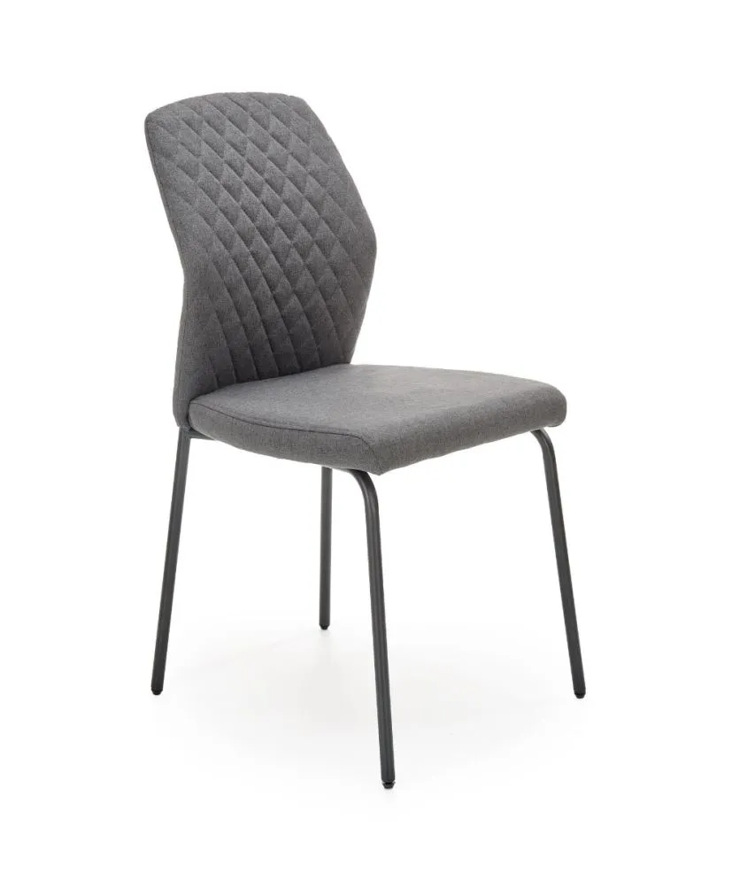 Krzesło tapicerowane K461 szare w stylu loft | MIRAT. w stylu LOFT kolekcja