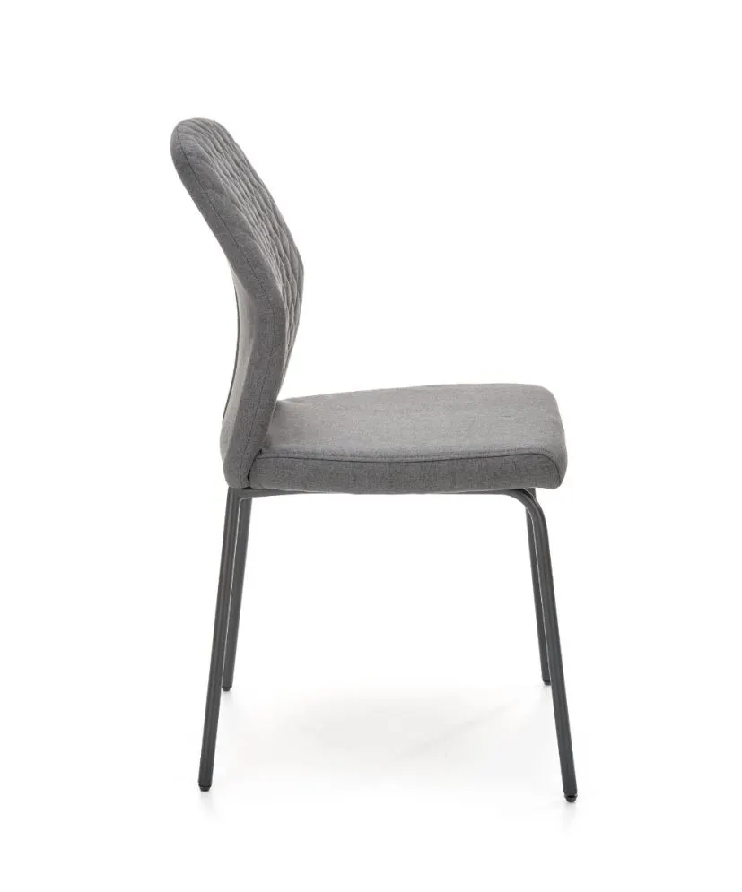 Krzesło tapicerowane K461 szare w stylu loft | MIRAT. w stylu LOFT kolekcja