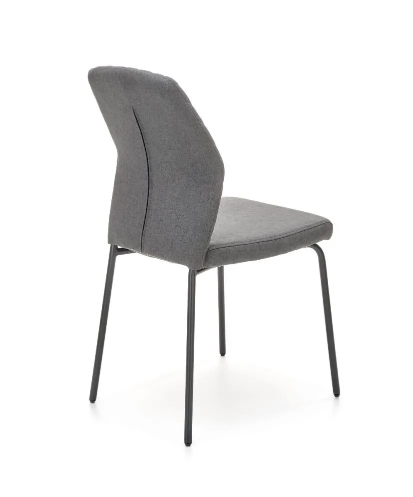 Krzesło tapicerowane K461 szare w stylu loft | MIRAT. w stylu LOFT kolekcja