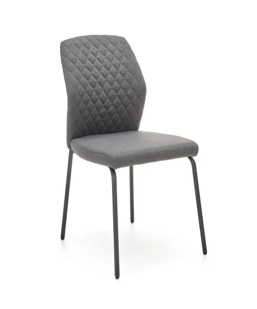 Krzesło tapicerowane K461 szare w stylu loft | MIRAT. w stylu LOFT kolekcja