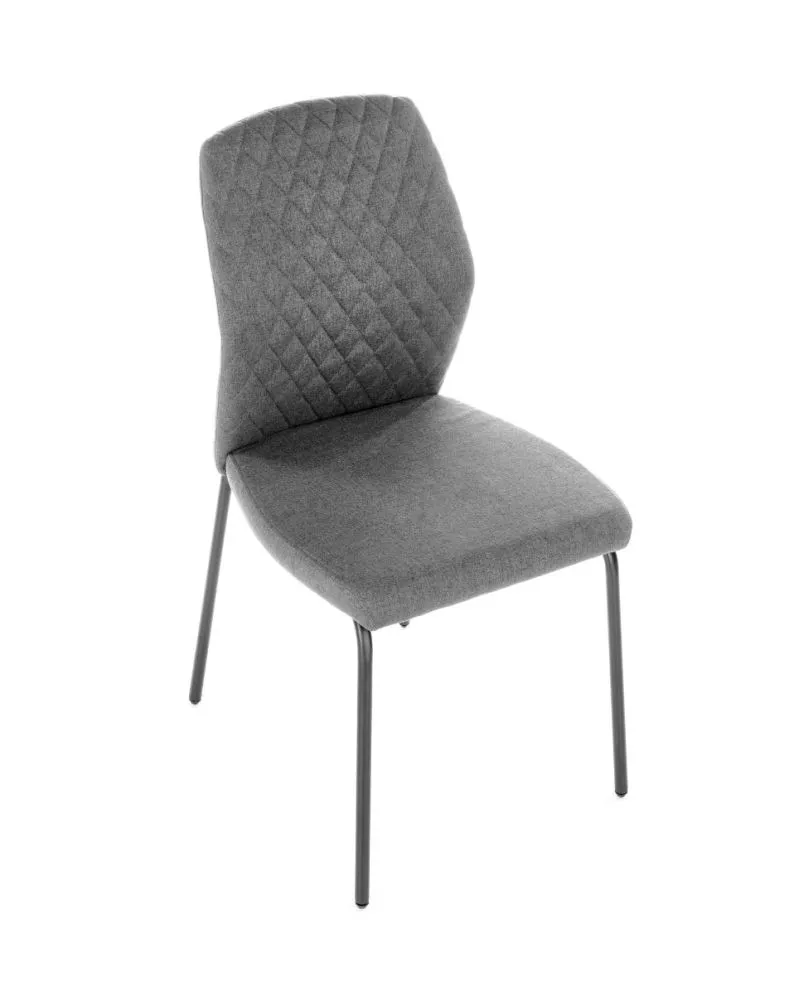Krzesło tapicerowane K461 szare w stylu loft | MIRAT. w stylu LOFT kolekcja