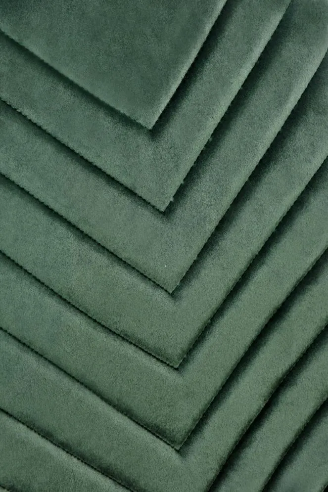 Krzesło tapicerowane K462 VELVET zielone aksamitne | MIRAT. w stylu GLAMOUR kolekcja