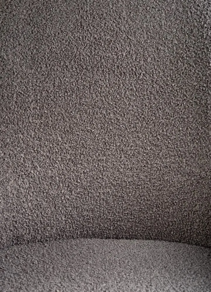 Krzesło K477 szare tapicerowane tkaniną boucle | MIRAT. w stylu LOFT kolekcja