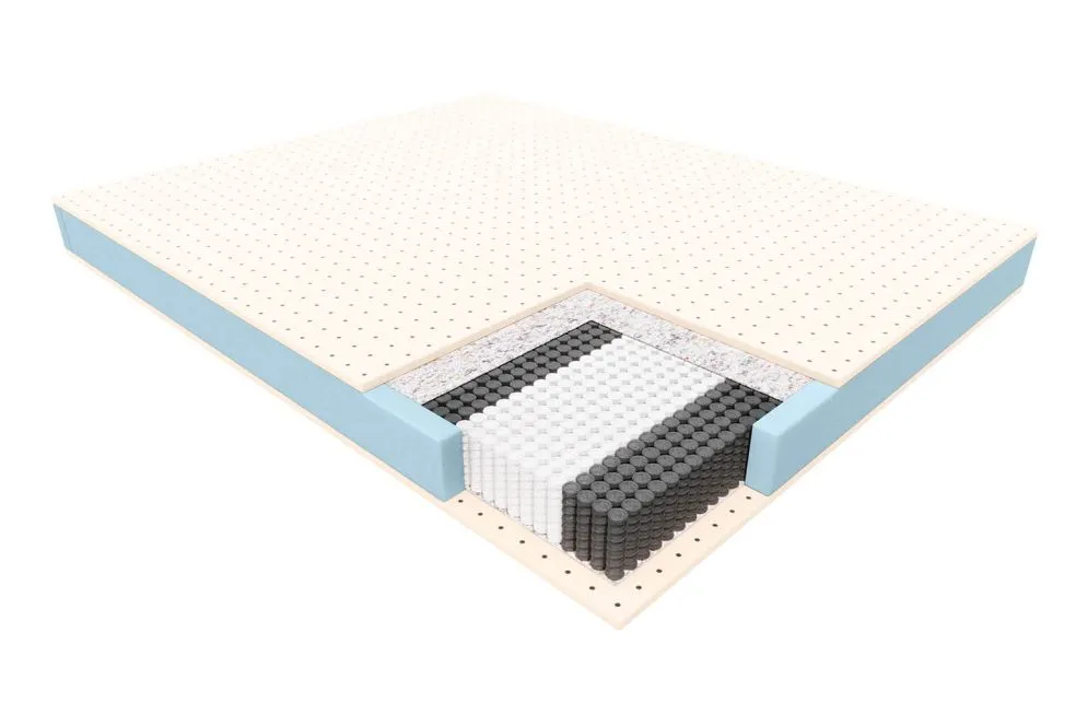 Materac kieszeniowy ANDROMEDA 200x200 multipocket średnio twardy | MIRAT.
