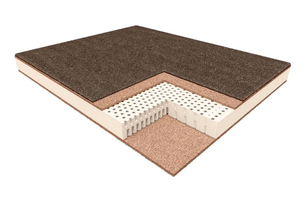 Materac ZEUS 200x200 lateksowy z kokosem do sypialni | MIRAT.