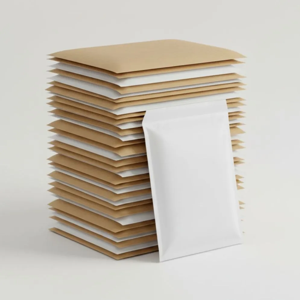 Koperty bąbelkowe I19/I9 320x455 mm białe 50 szt. | MIRAT.