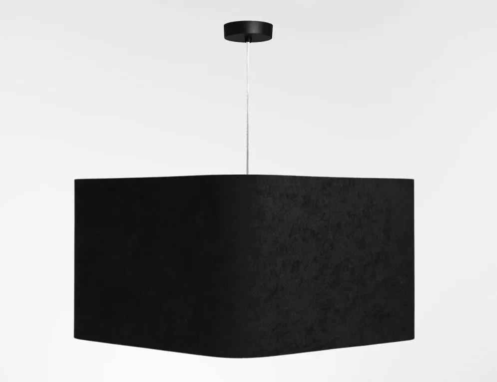 Lampa wisząca KWADRO SUE 40w30 czarna/złota ręcznie wykonana I sklep meblowy MIRAT. kolekcja KWADRO-BPS