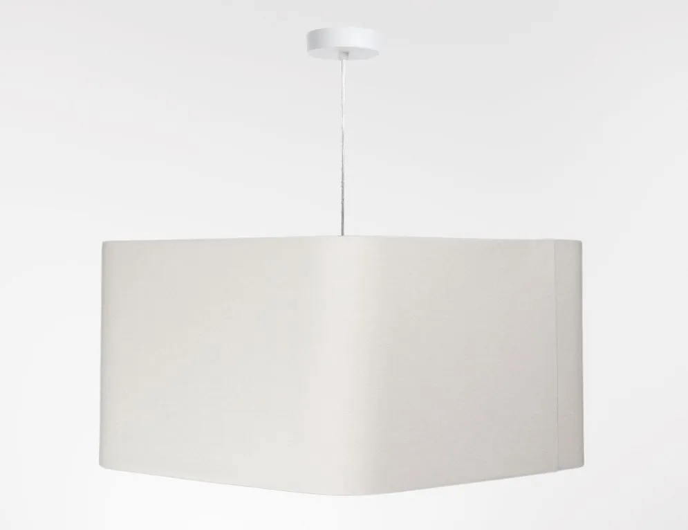 Lampa wisząca KWADRO SUE 40w30 biała/złota ręcznie wykonana I sklep meblowy MIRAT. kolekcja KWADRO-BPS