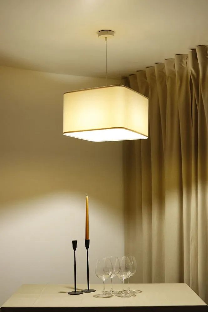 Lampa wisząca KWADRO SUE 40w25 granatowa/złota do salonu I sklep meblowy MIRAT. kolekcja KWADRO-BPS