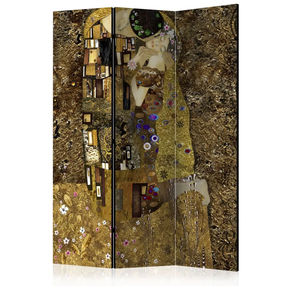 Parawan jednostronny Ludzie 135x172 cm 3-częściowy zielony | MIRAT.