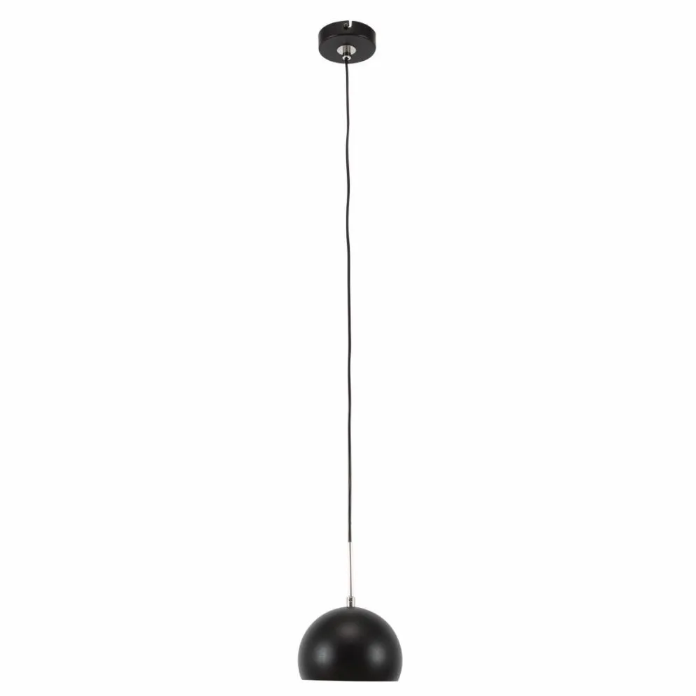 Lampa wisząca CANONUS I czarna z metalowym kloszem I sklep meblowy MIRAT.