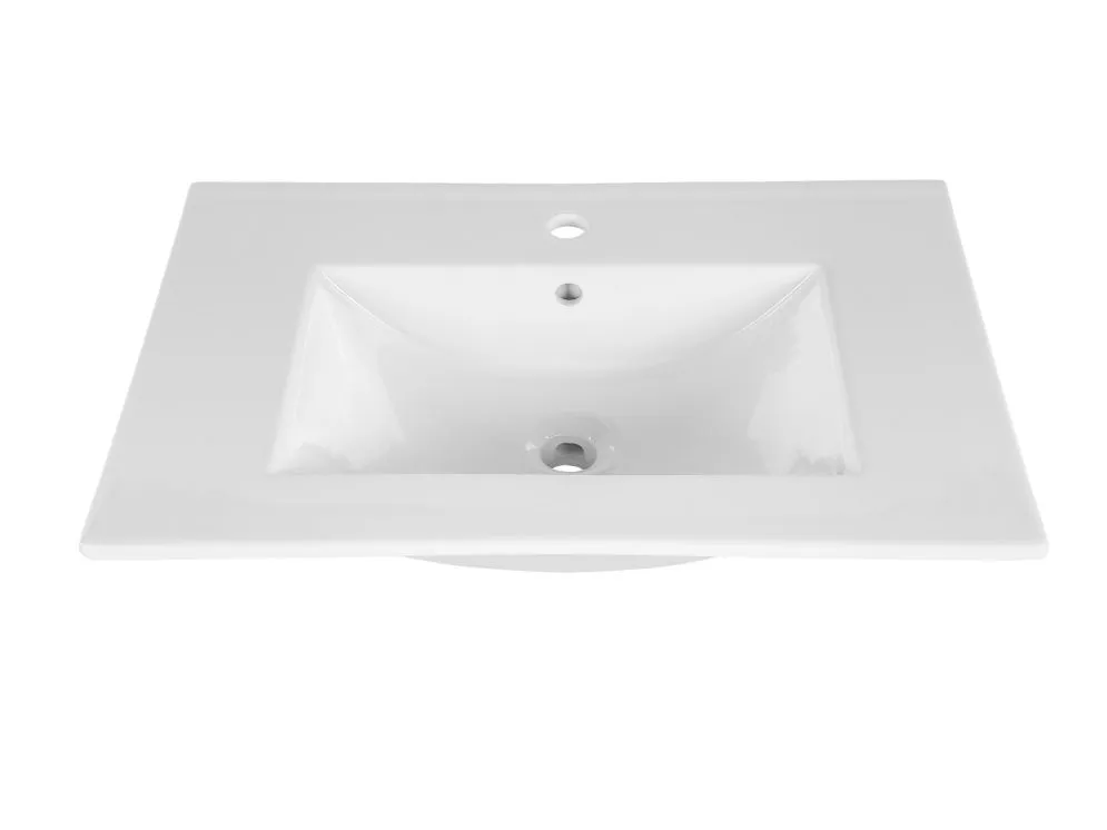 Szafka pod umywalkę wpuszczaną ARUBA CRAFT 821 80 cm dąb craft wisząca I sklep meblowy MIRAT. styl SKANDYNAWSKI