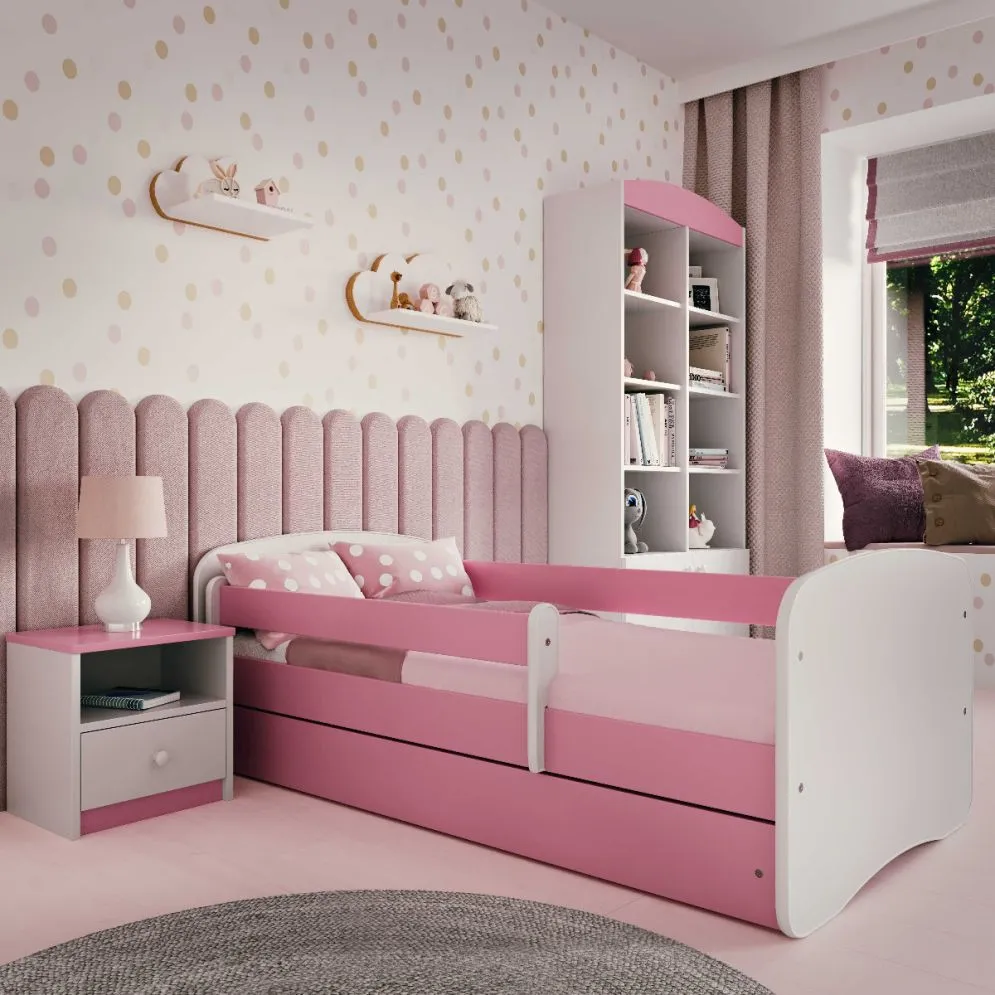 Łóżko dziecięce BABY DREAMS 180 z szufladą i materacem | MIRAT. kolekcja BABY DREAMS