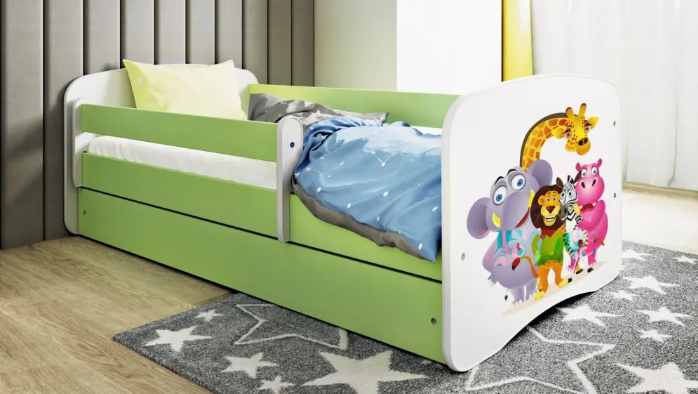 Łóżko dziecięce BABY DREAMS zoo 180 polskiej produkcji | MIRAT. kolekcja BABY DREAMS