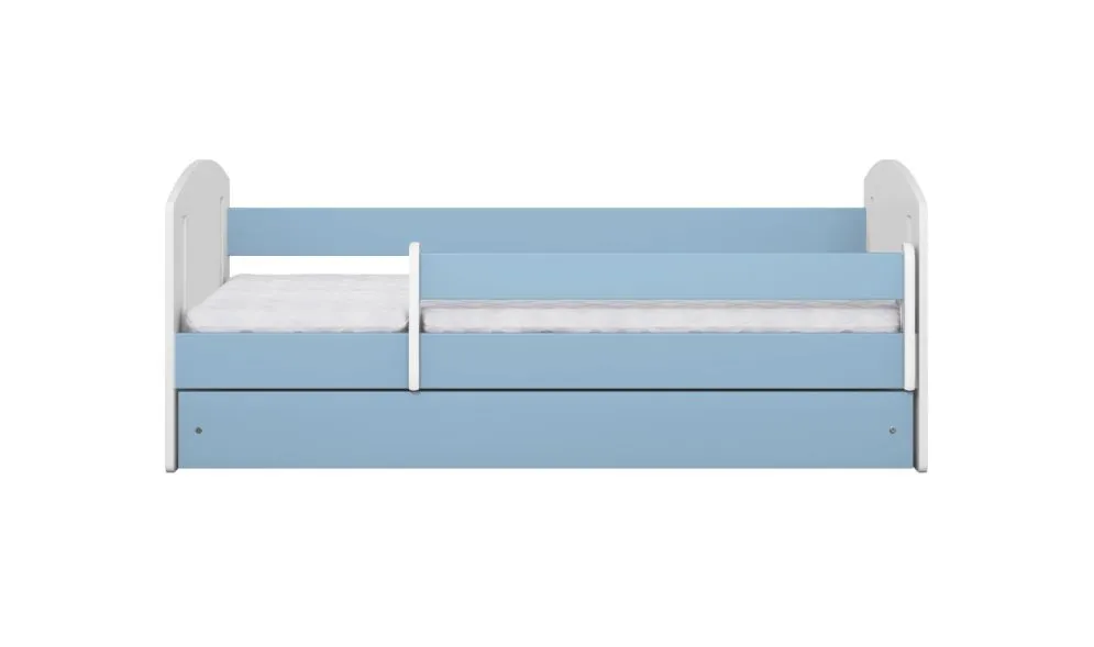 Łóżko dziecięce CLASSIC 2 160x80 niebieskie polskiej produkcji | MIRAT. kolekcja CLASSIC