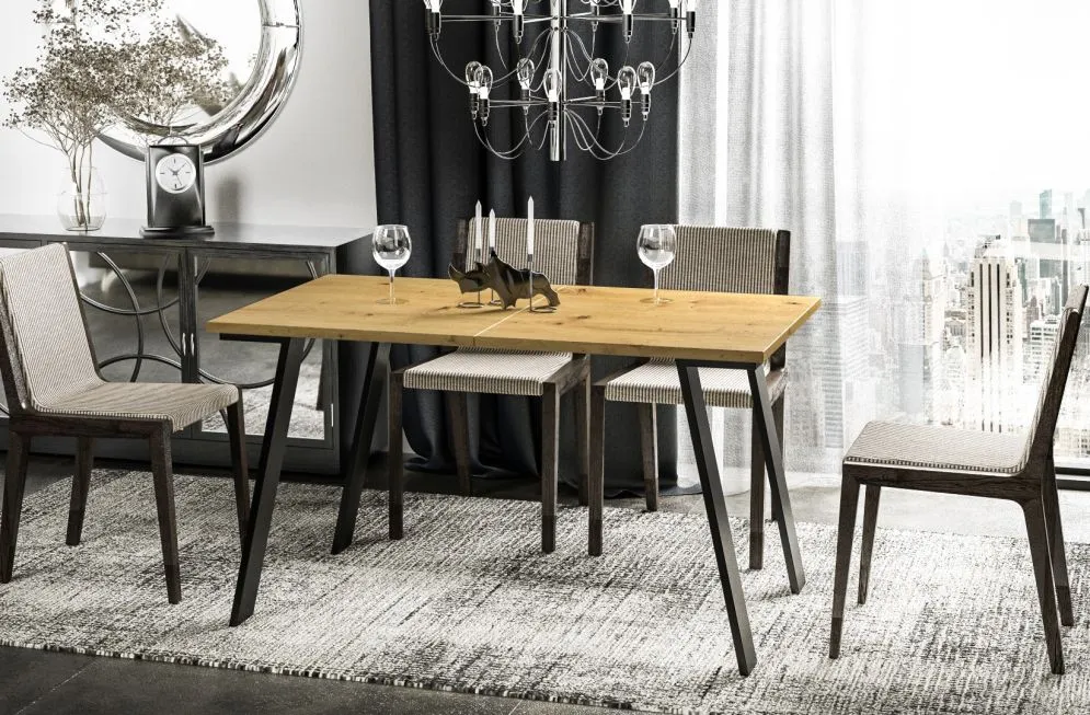 Stół rozkładany LIWIA 130(210)x80 dąb artisan do jadalni I sklep meblowy MIRAT. styl LOFT