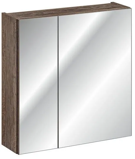 Szafka łazienkowa SANTA FE OAK 60 dąb z lustrem COMAD | MIRAT. styl LOFT kolekcja SANTA FE OAK